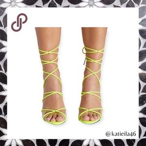 NEW Shoedazzle Trysta Strappy Stiletto Sandal